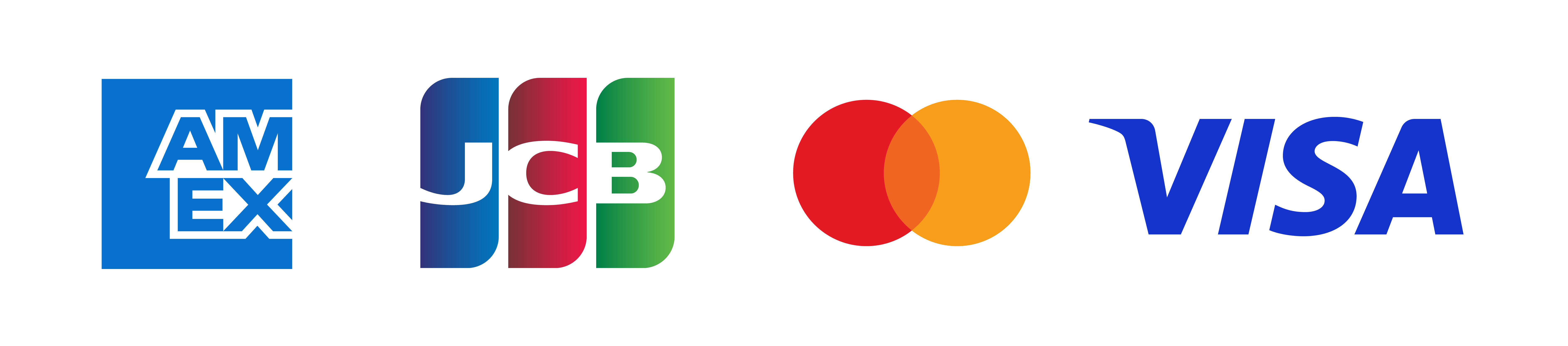 Cartes acceptées : Visa, Mastercard, American Express, JCB