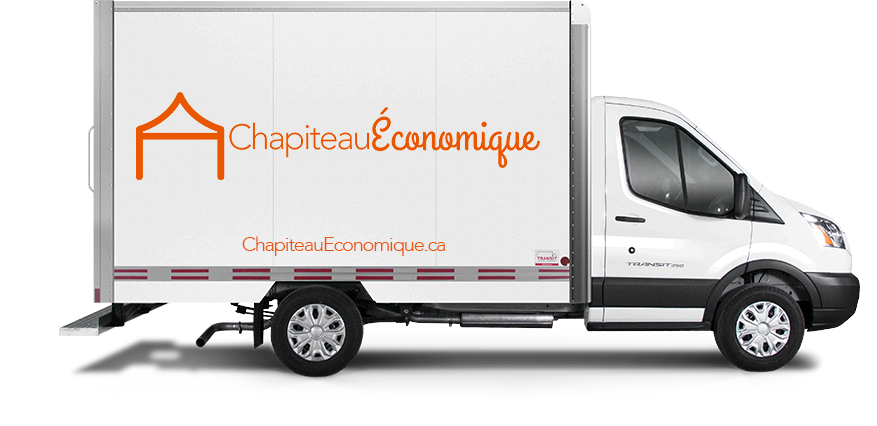 Camion de livraison Chapiteau Économique